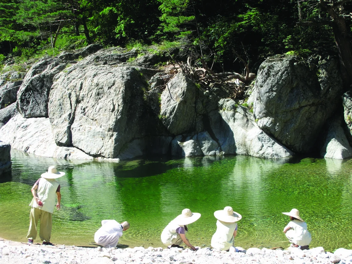 Baekdamsa temple in the inner Seorak valleys of Inje
